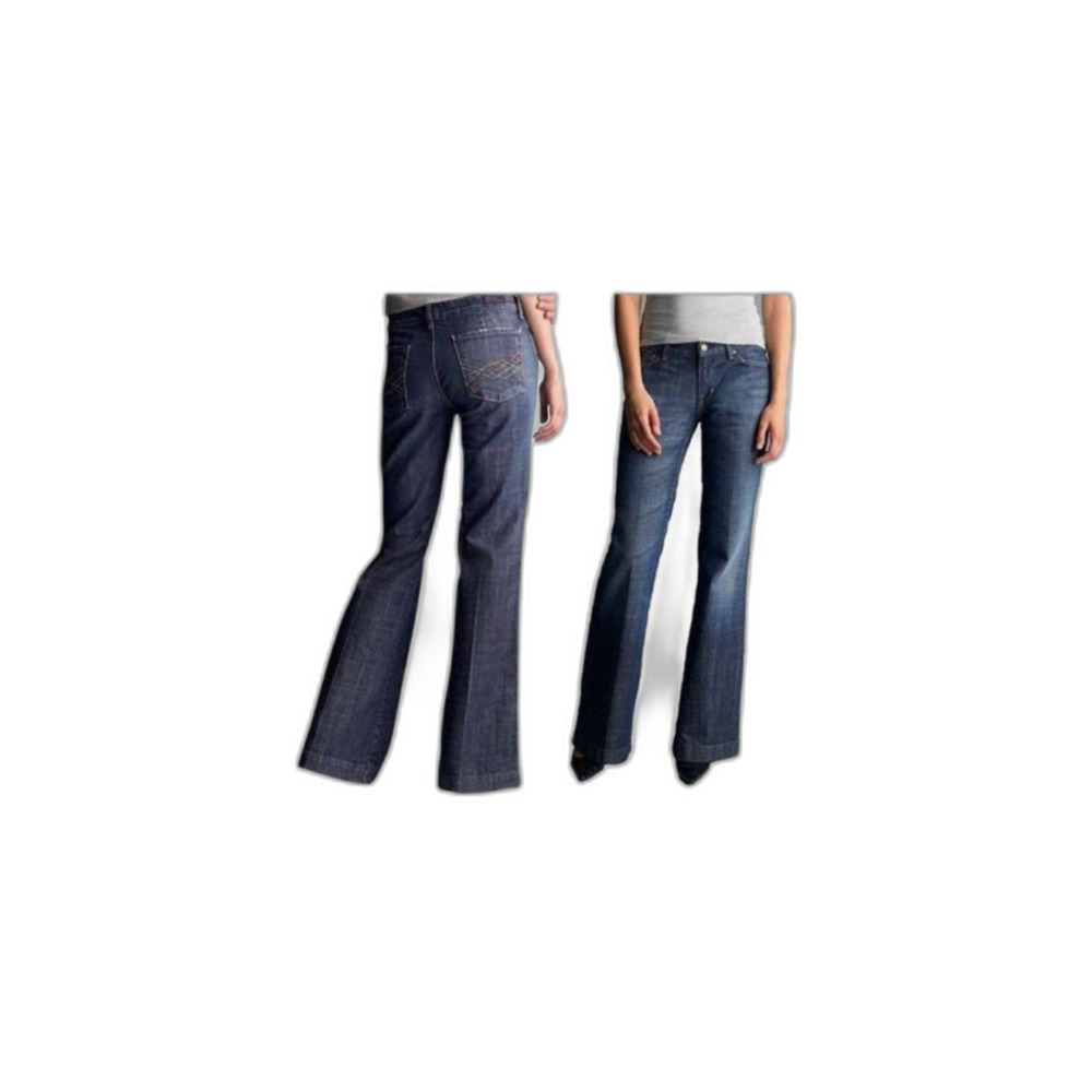 Citizen of Humanity Kate #066 Stretch Low Waist Jeans  Full Leg Size 31